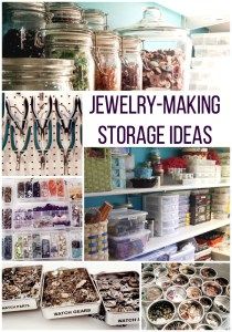 I give some unconventional jewelry-making storage ideas over at the Craftsy blog. And yep, that’s my studio and my stash. Jealous? ;) 4 Inspirational Ideas for Jewelry-Making Storage » Jewelry Making Storage, Bead Organization, Easy Jewelry, Bead Storage, Jewerly Making, Craft Room Storage, Supplies Organization, Craft Room Organization, Cool Ideas