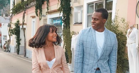 Skylar Marshai manifested her perfect partner. Before meeting the man of her dreams, the 23-year-old journaled about her ideal companion. “I literally said when my next person comes he’s going to be selfless and understanding,” she tells R29Unbothered on Dear, Black Love. Two months later, a handsome stranger dm’d her. “I was just scrolling on Instagram and I remember seeing the linen fit with a high pony,” Temi Ibisanmi says about their first (digital) encounter. “Your hair was just gone with… Skylar Marshai, High Pony, Dark Skin Men, We Love Each Other, Perfect Partner, Gone With The Wind, Black Love, Coffee Break, Star Fashion