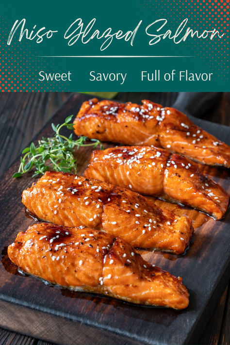 This dish is so good! You will not be disapointed! It is sweet, savory, and has so much flavor. Please share it if you love it😉 Sockeye Salmon Recipe, Miso Glazed Salmon Recipe, Miso Marinade, Sockeye Salmon Recipes, Salmon With Rice, Miso Glazed Salmon, Miso Glaze, Miso Paste, Sockeye Salmon