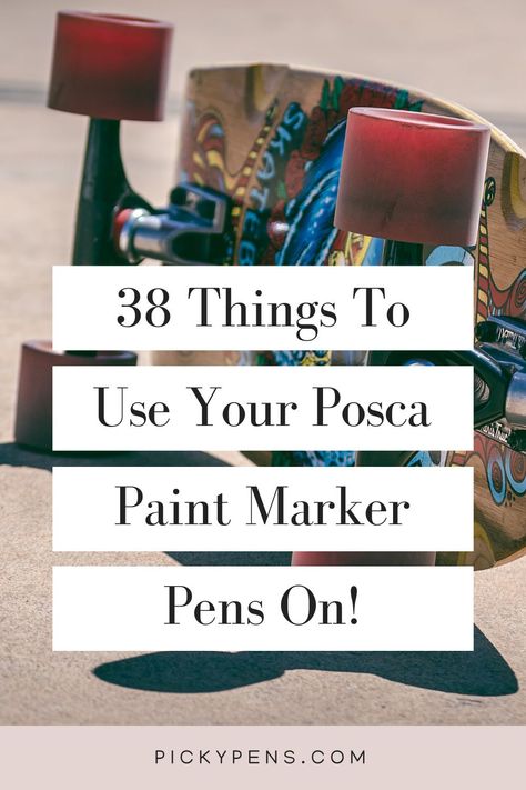 Things To Do With Posca Markers, Posca Ideas Simple, Posca Ceramic, Paint Marker Crafts, Posca Pen Projects, Posca Craft Ideas, Posca On Wood, Drawing With Paint Pens, Posca Pens Ideas