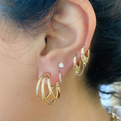 LAST CALL: Shop our Valentine’s Day Sale: 15% off when you spend $450.00! No coupon codes necessary, discount applied upon checkout!  Expires: 2.20.20 at midnight Solid Gold Earrings, Helix Piercing, Affordable Gifts, Single Earring, Gold Hoop, Earring Backs, Jewelry Gift Box, Charm Pendant, Ring Earrings