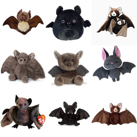 Goth Presents, Bat Plushies, Bat Cave, Baby Bats, Cute Bat, Cute Stuffed Animals, Hell Yeah, Oui Oui, Cute Plush