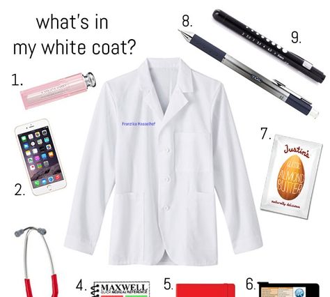 So helpful for clinical rotations! White Coat Ceremony Outfit, White Coat Outfit, White Coat Ceremony Gift, Physician Assistant School, White Coat Ceremony, Medical School Life, Family Nurse Practitioner, Pa School, Doctor Outfit