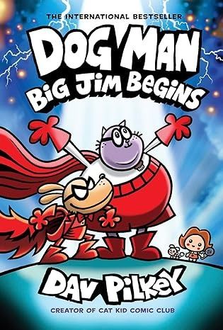 Amazon.com: Dog Man: Big Jim Begins: A Graphic Novel (Dog Man #13): From the Creator of Captain Underpants: 9781338896459: Pilkey, Dav, Pilkey, Dav: Books Dog Man Book, Dav Pilkey, Kids Summer Reading, Dog Man, Cat Kids, Childhood Books, Man And Dog, Childrens Games, Fiction And Nonfiction