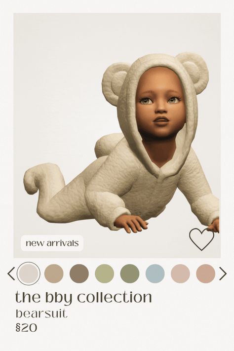 the bby collection ♡ | bbygyal123 Grow Together, Custom Content, Basic Colors, Sims 4, Onesies, Pins, Clothes