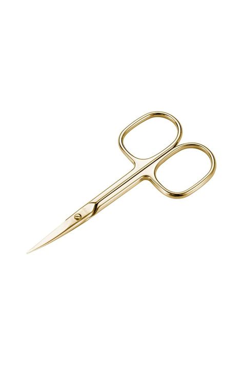 LIVINGO Stainless Steel Cuticle Nail Scissors, Premium Sharp Curved Blade Multi-purpose Sharp Cuticle Eyebrows Manicure Pedicure Beauty Grooming Scissors with Case, 3.5¡± Gold Nail Scissors, Gold Beauty, Manicure Pedicure, Manicure And Pedicure, Nails Inspiration, Eyebrows, Beauty And Personal Care, Manicure, Personal Care