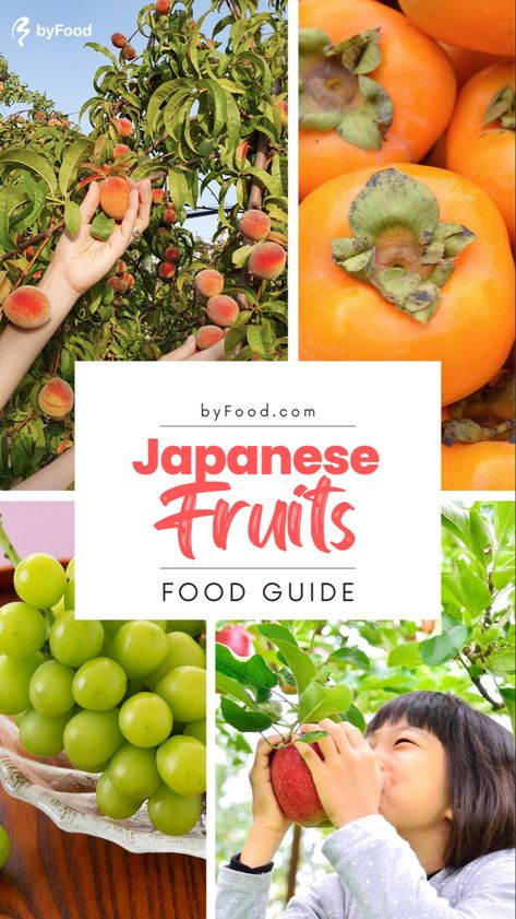 Fruit Season Chart, Asian Fruit, Japan For Kids, Chinese Fruit, Japanese Fruit, Sustainable Homestead, Fruit Sandwich, Sweet Whipped Cream, Japanese Holidays