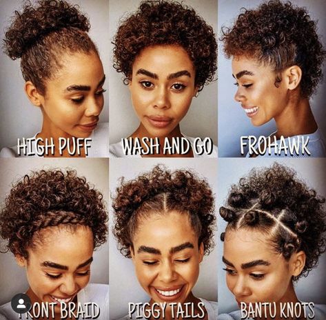 Cute Short Natural Hairstyles, Protective Styles For Natural Hair Short, Nice Hairstyles, Short Afro Hairstyles, Cabello Afro Natural, Short Natural Curly Hair, Hair Twists, Twa Hairstyles, Natural Hair Cuts