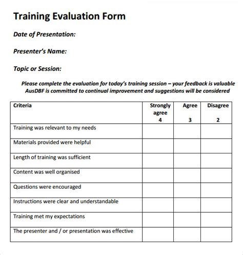 Training Feedback Report Template (2) - TEMPLATES EXAMPLE | TEMPLATES EXAMPLE Presentation Evaluation Form, Training Evaluation Form, Course Evaluation, Employee Evaluation Form, Syllabus Template, Evaluation Employee, Program Evaluation, Form Example, Evaluation Form