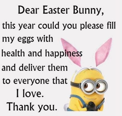 Minion Easter Captions and 300 Cute Easter Instagram captions and quotes on inspiraquotes.com Cute Minion Quotes, Easter Inspirational Quotes, Happy Easter Quotes, Bunny Quotes, Minions Images, Happy Birthday Minions, Laughing Funny, Funny Minion Pictures, Quotes Hilarious