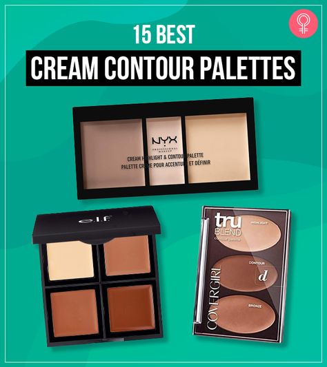 Contour Cream Palette, How To Cream Contour, Best Cream Contour Palette, Drugstore Contouring Products, Cream Foundation Palette, Best Cream Makeup Palette, Best Contour Makeup Products, Best Cream Contour, Drugstore Contour