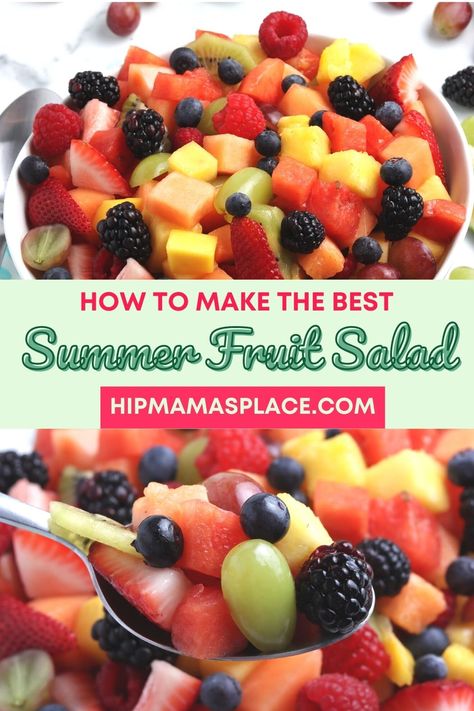 summer fruit salad recipe Summer Fruit Salad Recipe, Watermelon Fruit Salad, Summer Fruit Salad, Easy Fruit Salad Recipes, Dressing For Fruit Salad, Fruit Salad Recipe, Best Macaroni Salad, Fruit Salad Easy, Summer Salads With Fruit