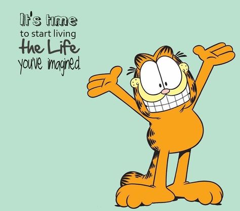 Living Life Quotes, Funny Garfield, Animation Sticker, Garfield Quotes, Cartoon Dp, Garfield Wallpaper, Garfield Pictures, Garfield Images, Garfield The Cat