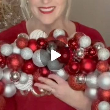 Kim on Instagram: "🎄Pool Noodle Ornament Wreath #diycraft #craft #fypシ #louisianawoman1 #instagram #howto #christmaswreaths #december25 #poolnoodle #ornament #wreaths #tistheseason #hohoho #santa #candycane #decor #decoration #christmasdecorating" Pool Noodle Ornament Garland, Christmas Decor Using Pool Noodles, Pool Noodle Wreath Diy Christmas, How To Make Xmas Wreaths, Dog Wreaths For Front Door Diy, Diy Christmas Decorations For Mantle, Christmas Decorations With Pool Noodles, Diy Christmas Wreath Ideas Front Doors, Pool Noodles Christmas Decorations