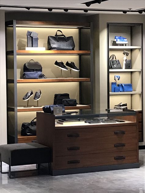 50 shades in retail ~ www.icityretail.com   #entrepreneur #startups #franchise #retailer #icityretail #storefront #storelayout #retail Leather Duffle Bag Men, Retail Ideas, Merchandising Ideas, Bespoke Suits, Fashion Designer Studio, Wardrobe Lighting, Entrepreneur Startups, Store Layout, Concept Shop