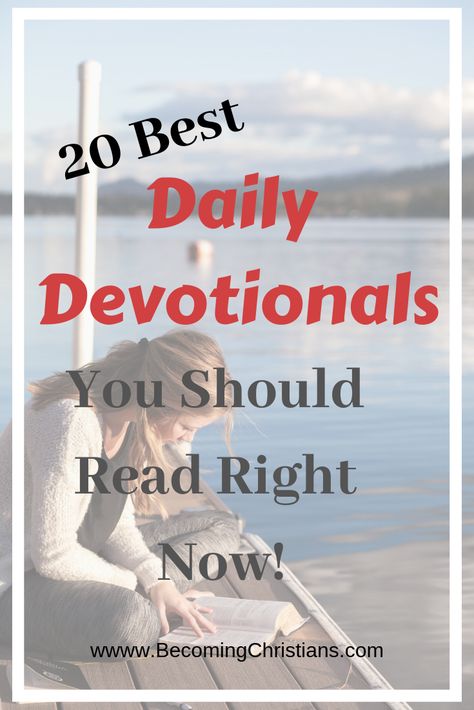 Are you looking for a daily devotional to read every day? If yes, then you came to the right place. Here are our top 20 daily devotionals you should start reading right now! Daily Devotional Readings, Devotional Journal Ideas Aesthetic, Short Devotions Daily Devotional, Christian Daily Devotional, Daily Bible Devotions, Short Devotions, Read Every Day, Women Devotional, Morning Devotion