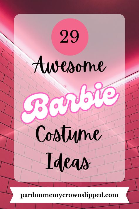 Whether you're looking to dress as one of the iconic Barbie looks throughout the years, something from the new Barbie movie or something all your own ... we've got you covered with these Barbie costume ideas. Sleepover Barbie, Bff Costume Ideas For 2, Barbie Through The Years, Barbie Costume Ideas Women, Different Barbies Costumes, Costume Ideas For 2, Bff Costume Ideas, Barbie Costume Ideas, The New Barbie Movie