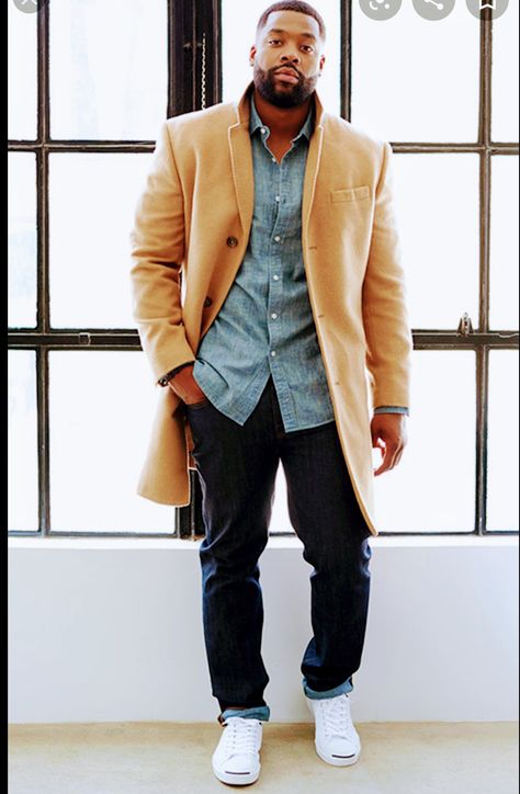 Big And Tall Suits For Black Men, Date Night Outfit Big And Tall Men, Large Men’s Fashion, Thick Guy Fashion, Mens Fall Outfits Big And Tall, Big Men Fall Fashion, Big And Tall Fashion For Men Fall, Business Casual Outfits Men Plus Size, Mens Club Outfit Night Casual