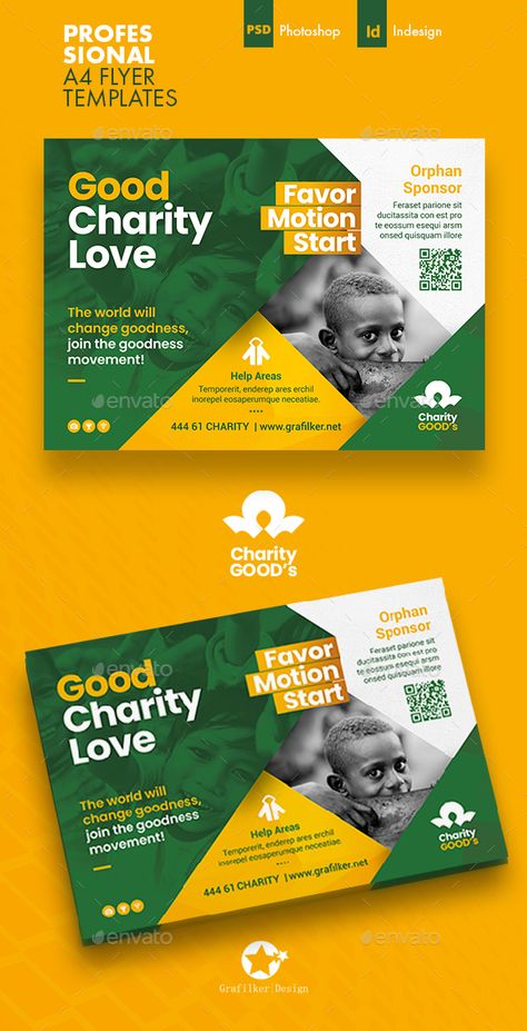 Donation Flyer Design, Charity Flyer Design, Charity Brochure, Charity Poster Design, Fundraising Flyer Design, Donation Flyer, Charity Design, Fundraising Poster, Charity Logo