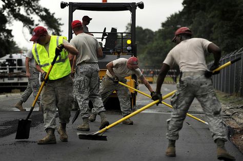 Asphalt Repair, Asphalt Pavement, Asphalt Driveway, Driveway Paving, Leather Work Boots, Road Construction, Cool Boots, Work Boots, Meeting People