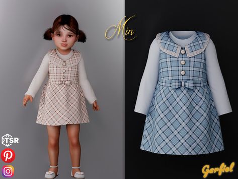 The Sims 4 Bebes, Toddler Cc Sims 4, Sims 4 Toddler Clothes, Mods Sims 4, Asian Style Dress, Sims 4 Family, Sims 4 Cc Kids Clothing, Sims 4 Children, Sims 4 Cc Skin