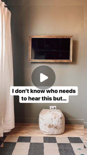 Home decor & easy DIY projects  | Jess on Instagram: "How to hide cords in your wall 🙈🤭  You’ll need 2 cord concealer face plates . Make 2 openings 1 near an outlet and the other near your tvs cord .   If you run into the same issue as me with the wood grab a drill, drill extension, and a drill spade bit and make a small hole. Just make sure there’s nothing on the wall creating elevation or you will drill through the wall 😂🙈  But I got you ! I show you how to fix that so it’s no biggie !   Now you can enjoy a cord free mounted TV .  Running a power cord through the wall isn’t up to code due to heat . My tv is more for decoration and I did it anyway, but I’ve linked another outlet cover that would be up to code for running a TV power cord through the wall on my LTK .   Comment outlet , Hide Tv Chords, Tv Cord Covers, Hiding Plugs On Wall, Hiding Tv Cord, Tv Mounted On The Wall In Bedroom Ideas, Cord Hiding Ideas Mounted Tv, Hide Fire Alarm On Wall, How To Hide Ps5, How To Hide Extension Cords