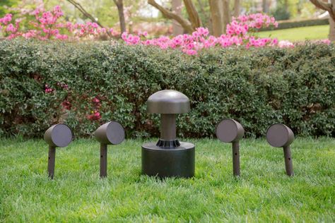 Outdoor Speaker System, Outdoor Sound System, On The Right Path, Audio Installation, Speaker Systems, Backyard Renovations, Stereo Amplifier, Summer Living, Outdoor Speakers