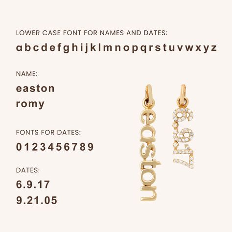 Part of our Madi Nelson x Tiny Tags Collection, customize this vertically hanging name necklace with your name, your child's name, someone special's name or even your favorite word. Combine the names of your loved ones, or mix and match with a special date! The options are endless but the result is always beautiful. lowercase letters only; no special characters vermeil: sterling silver base with 100+ mls of 24k gold hangs on a gold filled chain maximum 10 letters  also available in sterling silver + 14k yellow gold letter sizes range from 1mm-5.7mm wide + 3.8mm - 5.3mm tall Madi Nelson, Date Necklace, Tiny Tags, Mama Necklace, Nameplate Necklace, Circle Necklace, Circle Pendant, Pendant Bracelet, Chain Choker