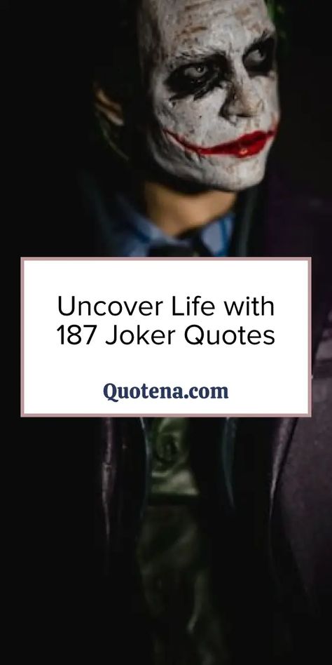 Uncover life's complexities with 187 Joker quotes. Dive into the mind of the iconic character. Click on the link to read more. Joker Halloween, Halloween Jokes, Joker Is, Nothing To Fear, Harry Potter Jokes, Joker Quotes, Dance Routines, Quotes About Life, The Joker