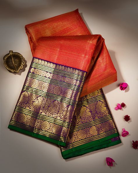 Manappen - Dulhan - The Bride Wedding is considered as a biggest milestone in one's life and it deserves to be done with comfort, style & panache! We at Pashudh have curated finest of Kanjivarams from our looms that not only tell your story but create memories that last a lifetime, just like the beautiful journey y Vintage Pattu Saree, Latest Kanchi Pattu Sarees Wedding, Kanjeevaram Sarees Wedding, Muhurtham Saree, Pattu Sarees Wedding, Saree Outfits, Aniversary Gift, Kanchi Saree, Bday Quotes