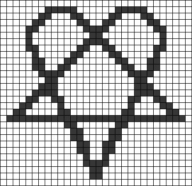 Gothic Alpha Pattern, Goth Crochet Ideas, Goth Pixel Art, Goth Logo, Gothic Cross Stitch, Logo Music, Plastic Fantastic, Goth Bands, Hamma Beads