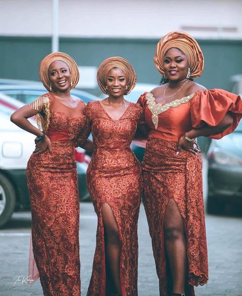 Nigerian Lace Dress, Nigerian Dress Styles, Aso Ebi Lace Styles, Nigerian Outfits, Nigerian Dress, Nigerian Lace Styles Dress, Nigerian Lace Styles, African Wedding Attire, African Lace Styles