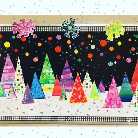 Christmas Board Decoration, Bulletin Board Tree, Christmas Hallway, Holiday Bulletin Boards, Christmas Bulletin Boards, Art Bulletin Boards, Christmas Art For Kids, Christmas Bulletin Board, Christmas Bulletin