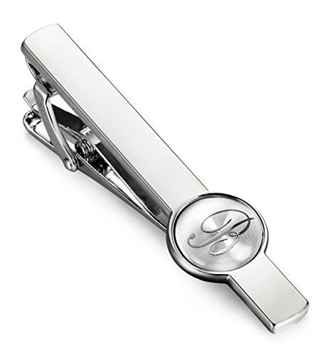 ORAZIO Engraved Initial Tie Clip Bar Letter Tie Pins Set for Mens Business Wedding Shirts Tie Clips A-Z Special Letter Design--Trendy Initial to Impress, Choose the Most Meaningful Letters for Yourself, It is Also a Solid Choice as a Gift Suitable Size--Tie Clip Size: 2.1 Inches Long, Great Size for Regular Ties, Easy to Fix and Remove.Perfect for Good Weddings, Anniversaries, Business... Tie Pins For Men, Meaningful Letters, Special Letters, Tie Bar Clip, Men Tie, Mens Business, Engraved Initials, Wedding Shirts, Letter Design