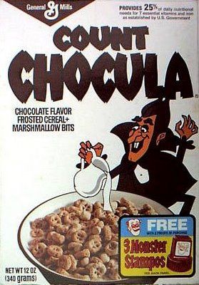 cereal from the 70s | SPRINKLES AND PUFFBALLS: Breakfast Cereals of the 70s and 80s Count Chocula Cereal, 1980s Memories, 70s Food, Bittersweet Memories, 80s Food, Marshmallow Bits, Count Chocula, Boo Berry, Cereal Flavors