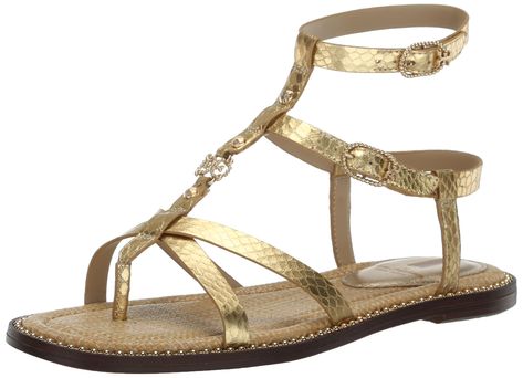 PRICES MAY VARY. Sam Edelman Talya Double ankle-wrap gladiators with sporty stud detailing, Talya looks phenomonal with utility shorts and soft summer pants. Heel Height: 0.375 Inches Closure: Buckle Flat Gladiator Sandals, Utility Shorts, Womens Gladiator Sandals, Ankle Wrap, Summer Pants, Soft Summer, Outdoor Woman, Gladiator Sandals, Sam Edelman