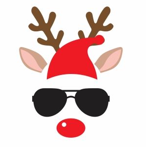 Reindeer Wallpaper, Santa Hat Vector, Santa Hat Svg, Reindeer Hat, Reindeer Svg, Reindeer Head, Hat Png, Reindeer Face, Christmas Rock