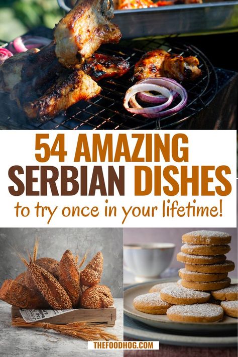 "Explore 54 must-try Serbian dishes and drinks, from traditional delights to refreshing beverages. Experience authentic flavors of Serbia Easy German Recipes, Serbian Food, Eastern European Recipes, Refreshing Beverages, Serbian Recipes, Traditional Dishes, Croatian Recipes, Main Course Recipes, Morning Food