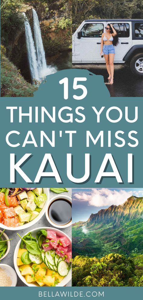 Planning your trip to the Garden Isle? Read this post for the best things to do in Kauai, Hawaii! --- kauai travel | where to stay in kauai | what to do in kauai | kauai aesthetic | travel hawaii | kauai bucket list | kauai itinerary | Kauai Aesthetic, Kuai Hawaii, Kauai Honeymoon, Kauai Photography, Kauai Things To Do, Kauai Beaches, Kauai Itinerary, Princeville Kauai, Kauai Activities