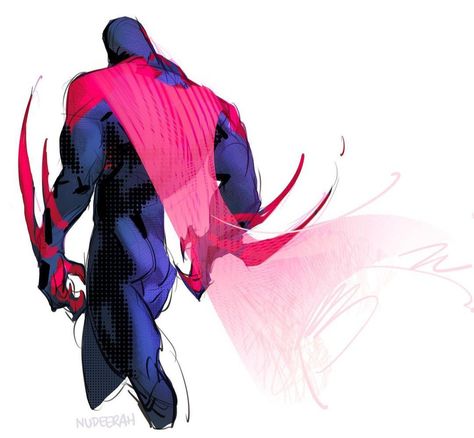 Spiderman 2099, Miguel Ohara, Standing Posture, Spiderman Suits, Miguel O Hara, Spiderman 3, Marvel X, Spiderman Art, Spider Verse