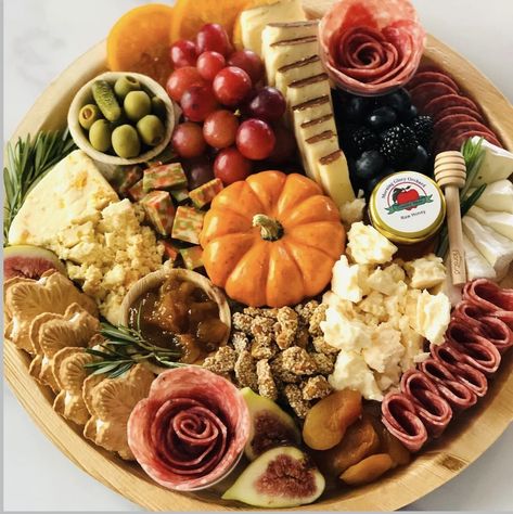 27 Fall Charcuterie Board Ideas That You'll Love 63 27 Fall Charcuterie Board Ideas That You'll Love Fall Graze Board, Charcuterie Board For Wine Tasting, Pigs In A Blanket Charcuterie Board, Charcuterie Meat Board, Wine Tasting Charcuterie Board Ideas, Thank You Charcuterie Board, Housewarming Charcuterie Board, Winery Charcuterie Board, Fall Brunch Charcuterie Board