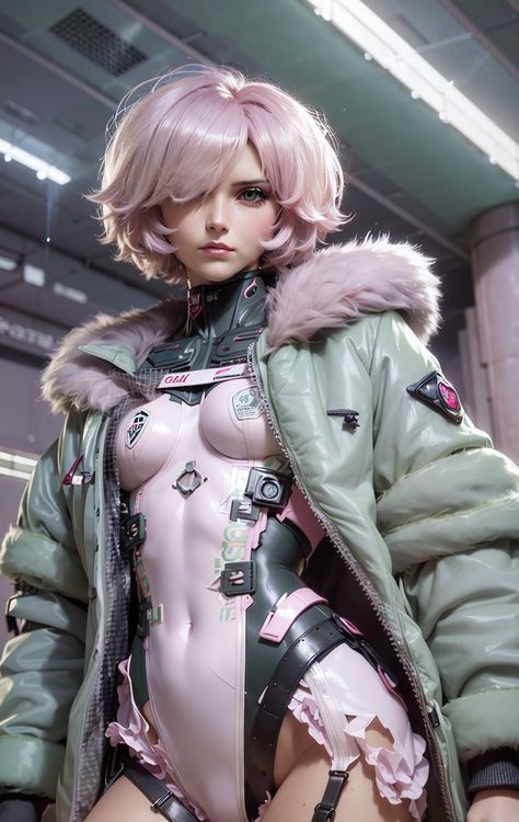 ArtStation - PINKS! Cyberpunk Character Art, Cyberpunk Concept Art, Painting With Light, Cyberpunk Female, Cyberpunk Anime, Manifest Wealth, Cyberpunk Girl, Image Swag, Wealth Dna