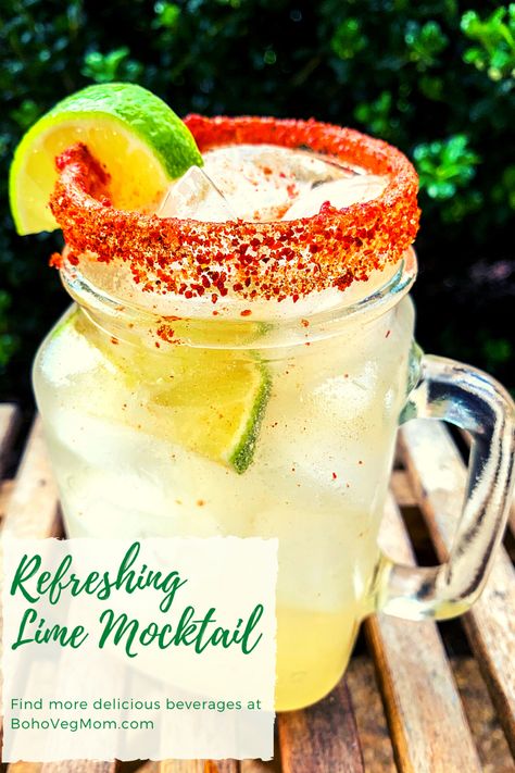 Cocktails With Tajin Rim, Vegan Tajin Recipes, Mocktail With Tajin, Tajin Recipes Drink, Tajin Rimmed Drinks, Tajin Drink Recipes, Drinks With Tajin Rim, Tajin Drinks, Tajin Recipes