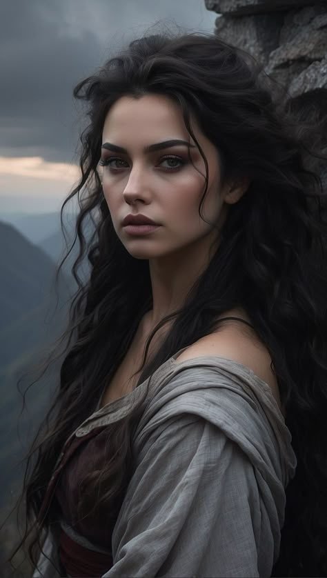 Female Book Characters, Elder Daughter, One Dark Window, Dark Window, Noble Lady, Unique Photos, Female Character Inspiration, Hairstyle Women, Arte Fantasy