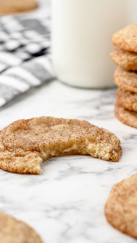 Snickerdoodles have never been better, and there is no acidic cream of tartar in this recipe. They are chewy, soft, buttery, and coated in cinnamon sugar. Double or triple this recipe for even more goodness! Entirely Elizabeth, Cream Of Tartar Recipe, Best Snickerdoodles, Soft Snickerdoodle Cookies, Snickerdoodle Recipe, Snickerdoodle Cookies, Snickerdoodle Cookie Recipes, Never Been Better, Chewy Chocolate Chip