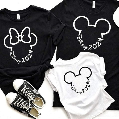 When It's Time To Get Away, Throw On Our Quality Tee To Start Your Trip Off Right! Available In Other Listings In Women's And Children's Sizes. After Purchase And Contact Us To Let Us Know Which Shirts And Sizes Have Mickey Ears And Which Minnie Ears. Disney Shirt For Kids, Disney Parent Shirts, 1st Trip To Disney World Shirts, Disneyland Tee Shirts, Family Of 3 Disney Outfits, Disney Shirts Dad, Disney Park Shirts Family, Disney Group Shirts Matching, Unique Family Disney Shirts