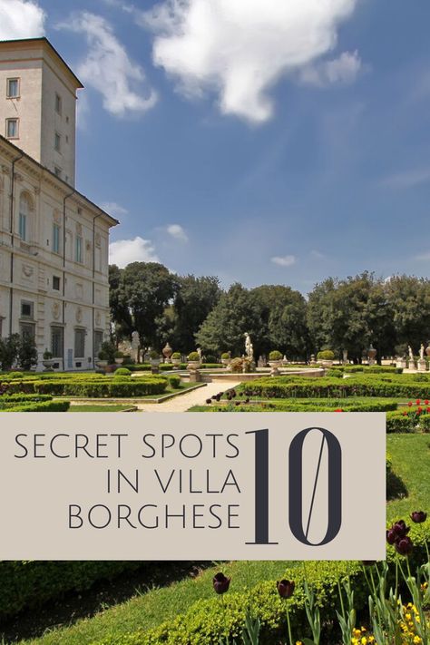 10 Secret Spots You Can’t Miss In Villa Borghese Villa Borghese Rome, Art House Movies, Fun Places For Kids, Horse Racing Track, Galleria Borghese, Villa Borghese, Rome Photo, Piazza Del Popolo, Travel Secrets