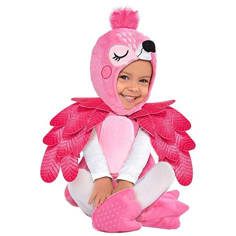 Amazon.com Flamingo Halloween Costume, Flamingo Costume, Party City Costumes, Newborn Halloween Costumes, Newborn Halloween, Baby Kostüm, Animal Costumes, Halloween Costume Shop, Cute Halloween Costumes