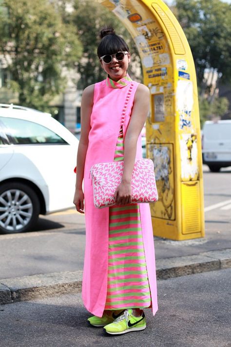 susie Susie Lau, Susie Bubble, Colourful Fashion, Eccentric Style, Collection Ideas, Bubble Style, Style Bubble, Neon Fashion, Fashion Blogger Style