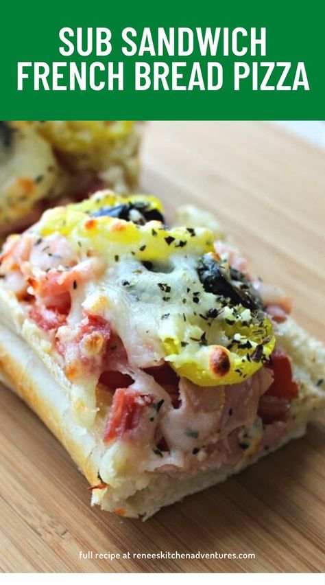 Sandwich French Bread, Italian Sub Sandwich, Submarine Sandwich, Sub Sandwich, Sandwhich Recipes, Best Sandwich Recipes, Italian Sub, French Bread Pizza, Food Italian